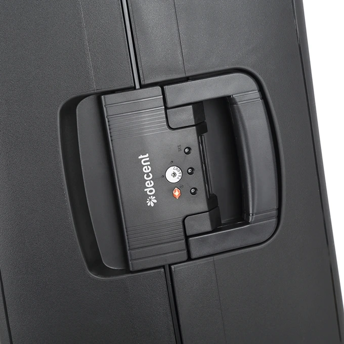 Decent Axiss-Fix 4 Wiel Trolley 78 Zwart 6 Decent Axiss-Fix 4 Wiel Trolley 78 Zwart - Afbeelding 6