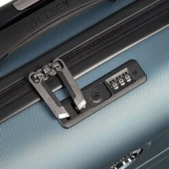 Delsey Air Armour 4 Wheel Slim Cabin Trolley 55/40 Expandable Light Green -Ospre Koffers Winkel image 2900