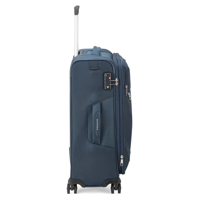 Roncato Joy Medium Trolley 63 Expandable Blue 4 Roncato Joy Medium Trolley 63 Expandable Blue - Afbeelding 4