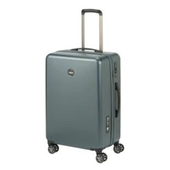 Princess Traveller PT-01 Deluxe Medium Trolley Platinum Blue
