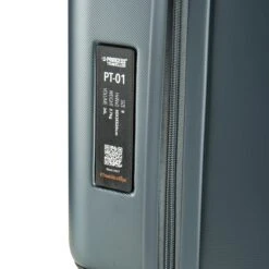 Princess Traveller PT-01 Deluxe Large Trolley Platinum Blue -Ospre Koffers Winkel image 3292