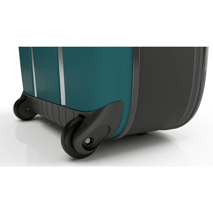 Rollink Vega II Opvouwbare Handbagage Koffer 55/35 Deep Lagoon 10 Rollink Vega II Opvouwbare Handbagage Koffer 55/35 Deep Lagoon - Afbeelding 10