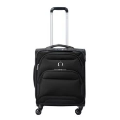 Delsey Sky Max 2.0 4 Wheel Cabin Trolley Black