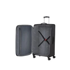 American Tourister Hyperspeed Spinner 80 TSA Exp Jet Black -Ospre Koffers Winkel image 4442