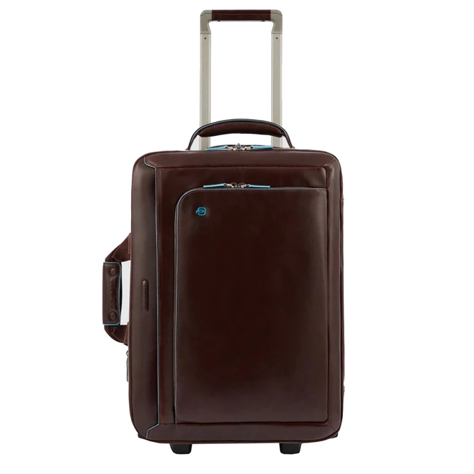Piquadro Blue Square Cabin Trolley Brown 1 Piquadro Blue Square Cabin Trolley Brown