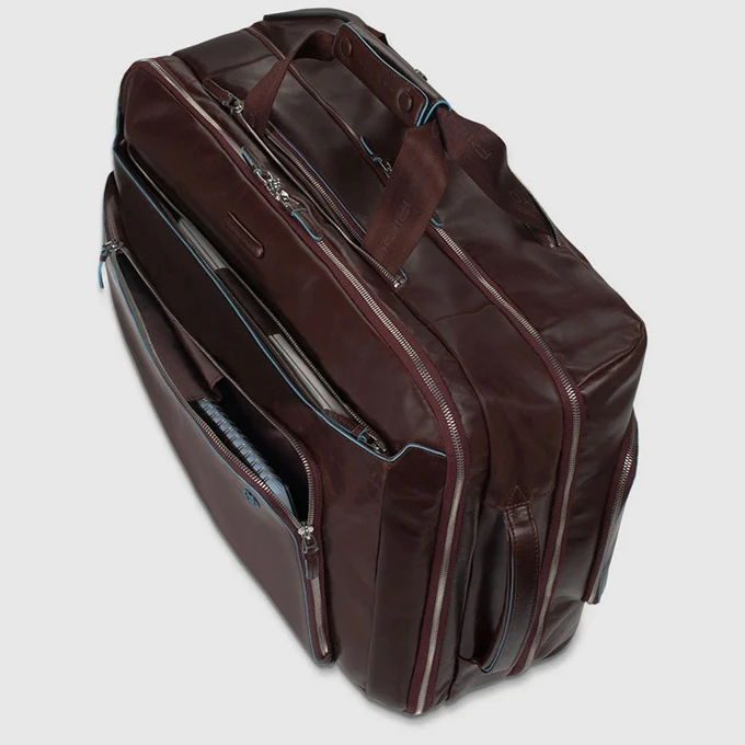 Piquadro Blue Square Cabin Trolley Brown 4 Piquadro Blue Square Cabin Trolley Brown - Afbeelding 4