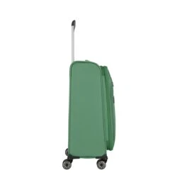 Travelite Miigo 4 Wheel Trolley M Expandable Green -Ospre Koffers Winkel image 4738
