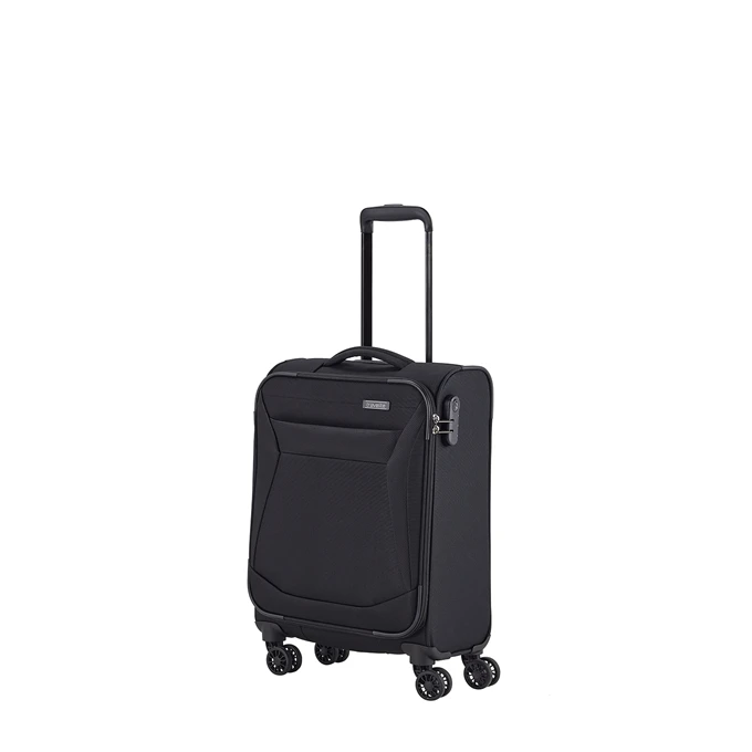 Travelite Chios 4 Wiel Trolley S Black 3 Travelite Chios 4 Wiel Trolley S Black - Afbeelding 3
