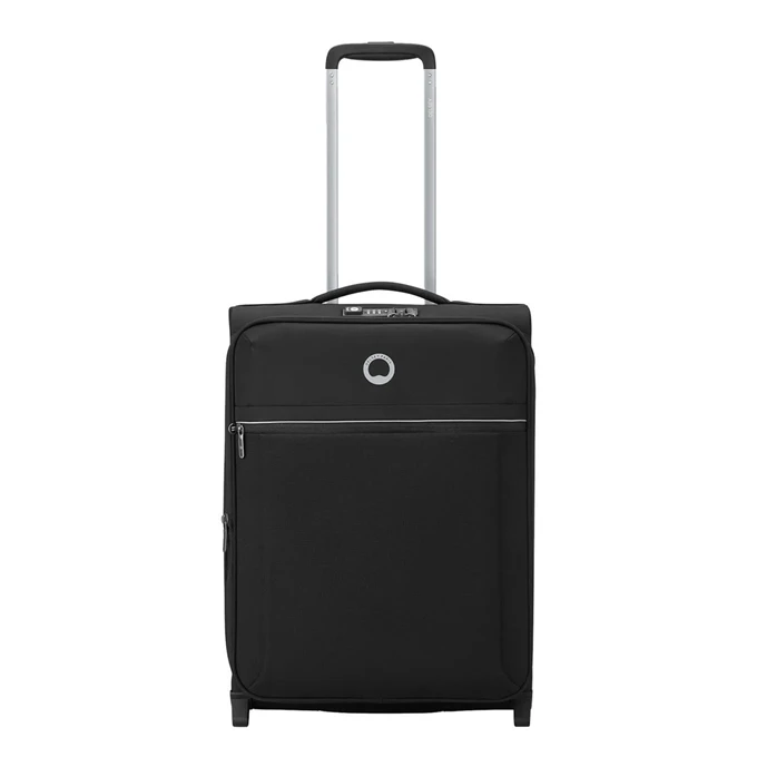 Delsey Brochant 2.0 Cabin Trolley 55 Expandable 2W Black 1 Delsey Brochant 2.0 Cabin Trolley 55 Expandable 2W Black
