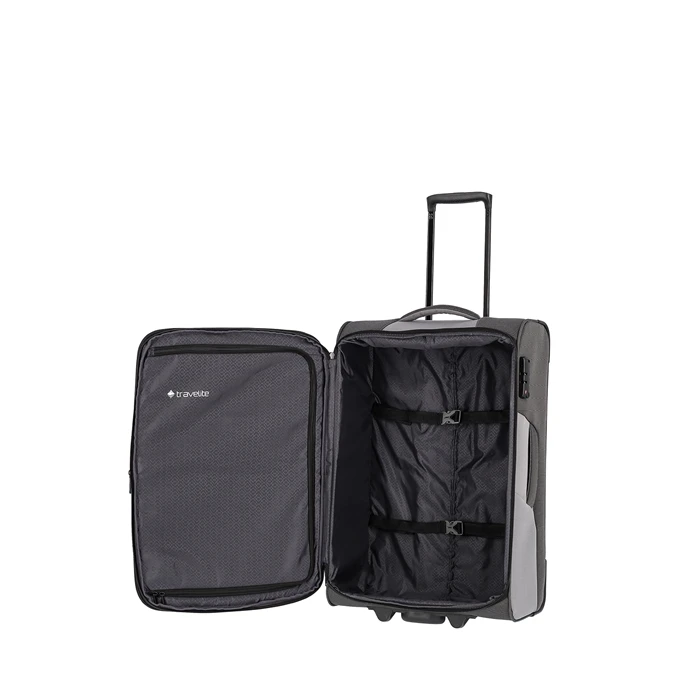 Travelite Viia 2 Wheel Trolley M Expandable Anthracite 6 Travelite Viia 2 Wheel Trolley M Expandable Anthracite - Afbeelding 6