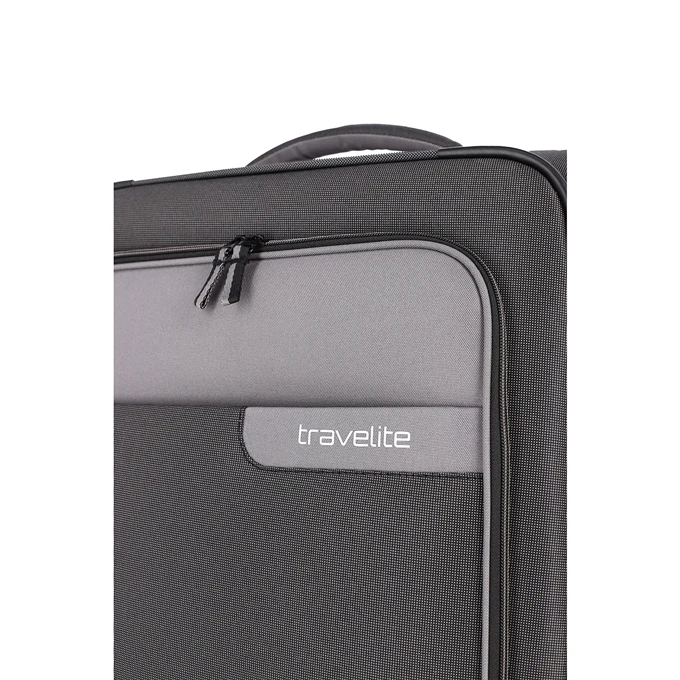 Travelite Viia 2 Wheel Trolley M Expandable Anthracite 8 Travelite Viia 2 Wheel Trolley M Expandable Anthracite - Afbeelding 8