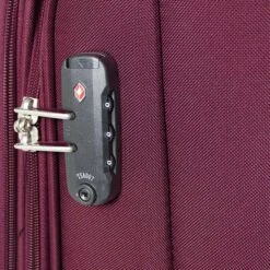 Gabol Zambia Trolley Medium 69 Burgundy -Ospre Koffers Winkel image 5399