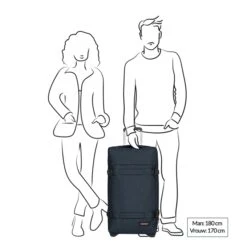 Eastpak Transit'R L Triple Denim 8 Eastpak Transit'R L Triple Denim -Ospre Koffers Winkel image 5452