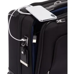 Tumi Arrivé Compact 4 Wheel Briefcase Black -Ospre Koffers Winkel image 5794
