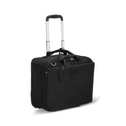 Lipault 4BIZ Rolling Tote Black -Ospre Koffers Winkel image 5848