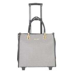 Olivia Lauren Emily Business Trolley Zwart/wit