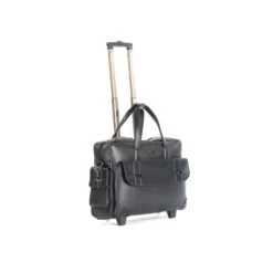 Olivia Lauren Strap Business Trolley Zwart -Ospre Koffers Winkel image 5873
