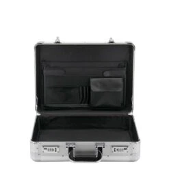 Dermata Business Executive Attaché Zilvergrijs -Ospre Koffers Winkel image 6024