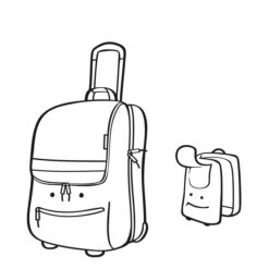 Reisenthel Kids Trolley XS Cats And Dogs Mint -Ospre Koffers Winkel image 6124