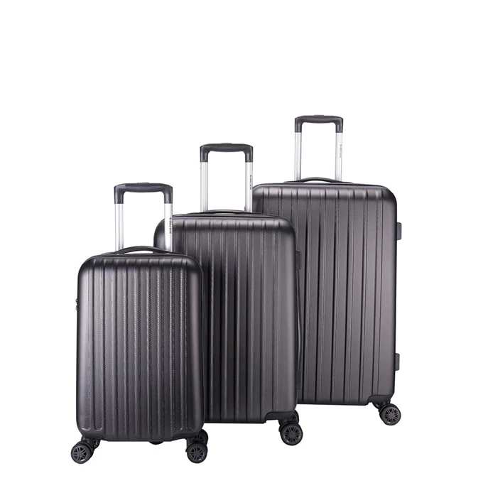 Decent Tranporto One 3-delige Kofferset Antraciet 1 Decent Tranporto One 3-delige Kofferset Antraciet