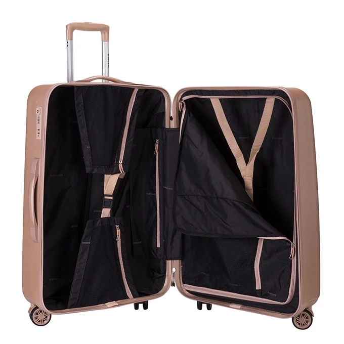 Decent Tranporto One 3-delige Kofferset Zalm 5 Decent Tranporto One 3-delige Kofferset Zalm - Afbeelding 5