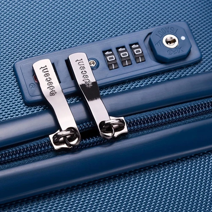 Decent Tranporto One 3-delige Kofferset Donkerblauw 8 Decent Tranporto One 3-delige Kofferset Donkerblauw - Afbeelding 8