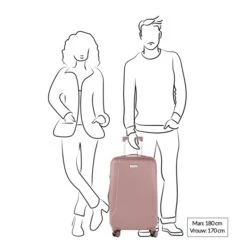 CarryOn Skyhopper Trolleyset 3pcs TSA Old Pink -Ospre Koffers Winkel image 6194