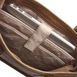 Castelijn & Beerens Carisma Laptop Shopper RFID 15,6'' + Tablet Cognac -Ospre Koffers Winkel image 6650