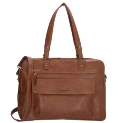 Enrico Benetti Caen 17'' Laptop / Business Bag Cognac -Ospre Koffers Winkel image 6654