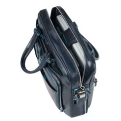 Piquadro Blue Square Organized Laptop & IPad Case Night Blue -Ospre Koffers Winkel image 6668