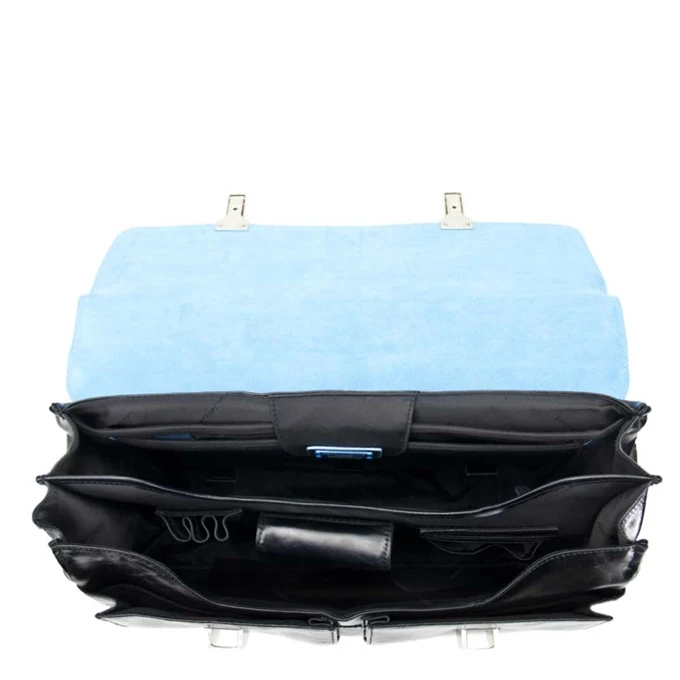 Piquadro Blue Square Computer Briefcase Black 3 Piquadro Blue Square Computer Briefcase Black - Afbeelding 3