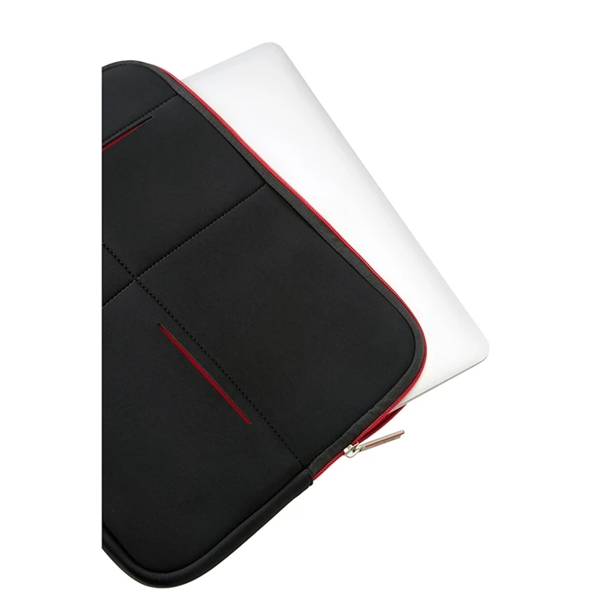 Samsonite Airglow Laptop Sleeve 14.1" Black / Red 2 Samsonite Airglow Laptop Sleeve 14.1" Black / Red - Afbeelding 2