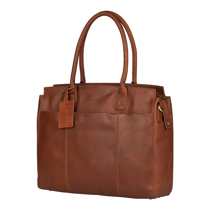 Burkely Vintage Doris Laptop Bag 15.6" Cognac 5 Burkely Vintage Doris Laptop Bag 15.6" Cognac - Afbeelding 5