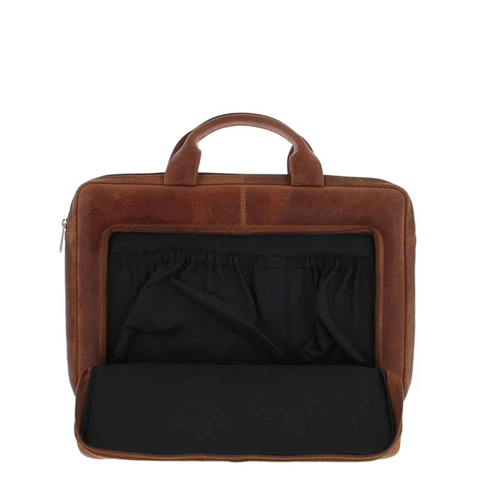Plevier Urban Esplanade Laptop Sleeve 15.6" Cognac 5 Plevier Urban Esplanade Laptop Sleeve 15.6" Cognac - Afbeelding 5