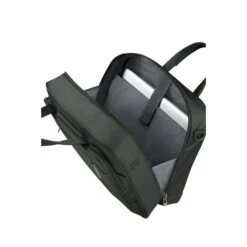 Samsonite Respark Laptop Shoulder Bag Forest Green -Ospre Koffers Winkel image 7209