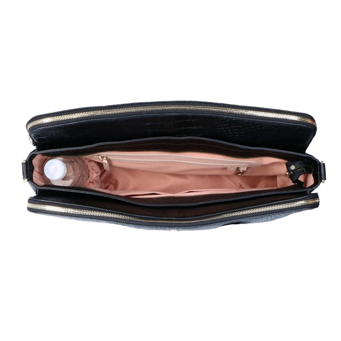 FMME. Charlotte 15.6 Workingbag Croco Black 6 FMME. Charlotte 15.6 Workingbag Croco Black - Afbeelding 6