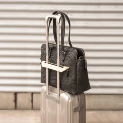 FMME. Charlotte 15.6 Workingbag Croco Black 29 FMME. Charlotte 15.6 Workingbag Croco Black -Ospre Koffers Winkel image 7326