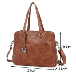 Wimona Carlotta School/Werktas 13,3'' Cognac -Ospre Koffers Winkel image 7341