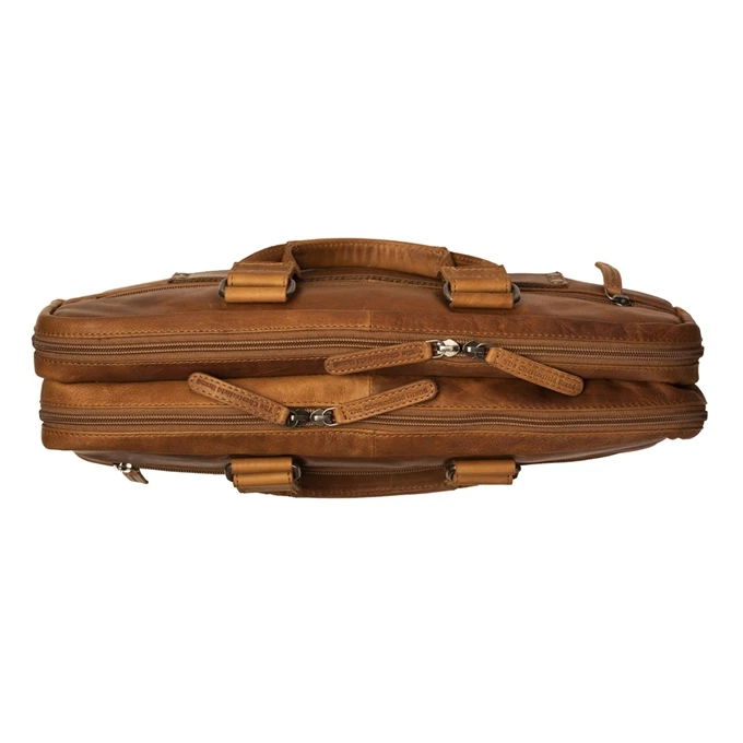 The Chesterfield Brand Samual Business Bag Cognac 3 The Chesterfield Brand Samual Business Bag Cognac - Afbeelding 3