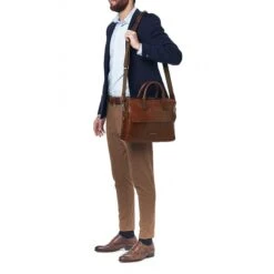 The Bridge Williamsburg Briefcase Brown -Ospre Koffers Winkel image 7437