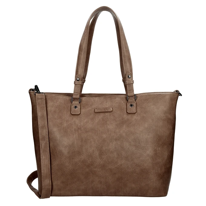 Enrico Benetti Caen Shopper 15'' Taupe 1 Enrico Benetti Caen Shopper 15'' Taupe