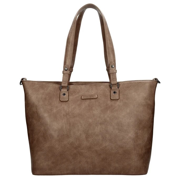 Enrico Benetti Caen Shopper 15'' Taupe 3 Enrico Benetti Caen Shopper 15'' Taupe - Afbeelding 3