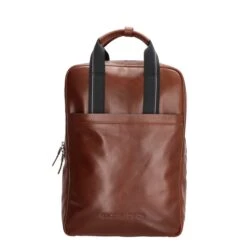 Micmacbags Le Mans Rugtas 15" Cognac