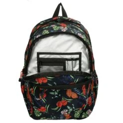 Enrico Benetti Capetown Rugtas 15'' Leaf Print -Ospre Koffers Winkel image 7903