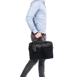 Burkely Antique Avery Laptopbag 15" Black -Ospre Koffers Winkel image 7914