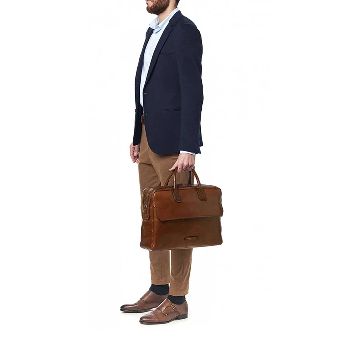 The Bridge Williamsburg Briefcase Brown/ruthenium 2 The Bridge Williamsburg Briefcase Brown/ruthenium - Afbeelding 2