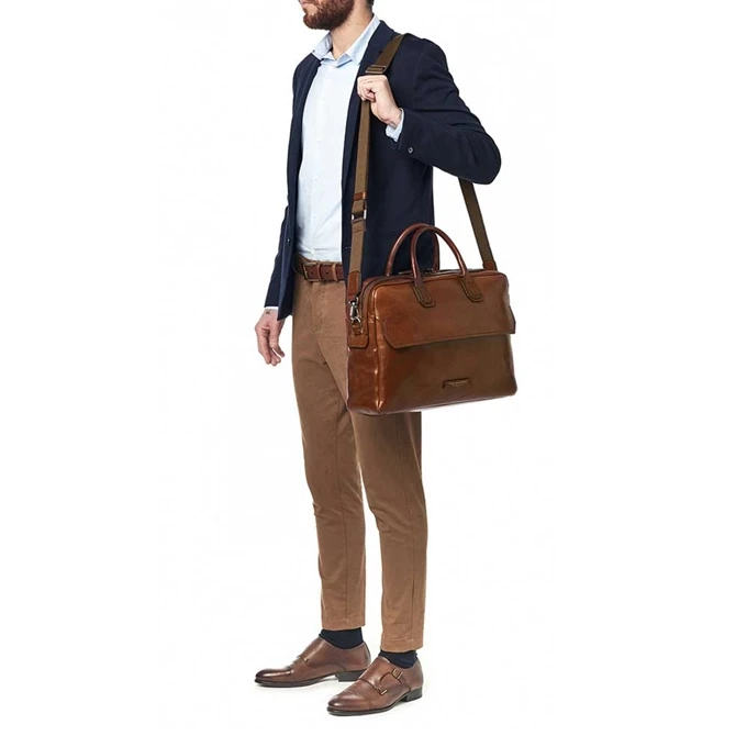 The Bridge Williamsburg Briefcase Brown/ruthenium 3 The Bridge Williamsburg Briefcase Brown/ruthenium - Afbeelding 3