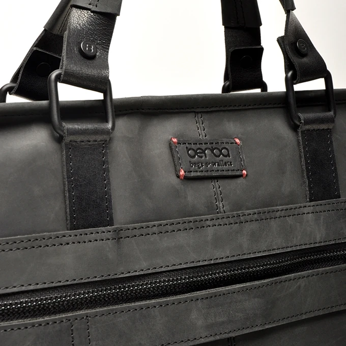 Berba Barbarossa Laptoptas 15" Black 5 Berba Barbarossa Laptoptas 15" Black - Afbeelding 5