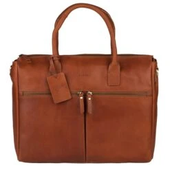Burkely Vintage Valerie Laptop Bag 15" Cognac