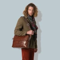 The Bridge Williamsburg Briefcase Black -Ospre Koffers Winkel image 8066